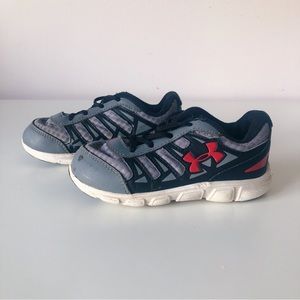 Boys Under Armour sneakers, size 9